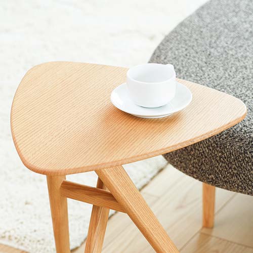 飛騨家具 nissin 日進木工 scop スコップ トライアングルテーブル