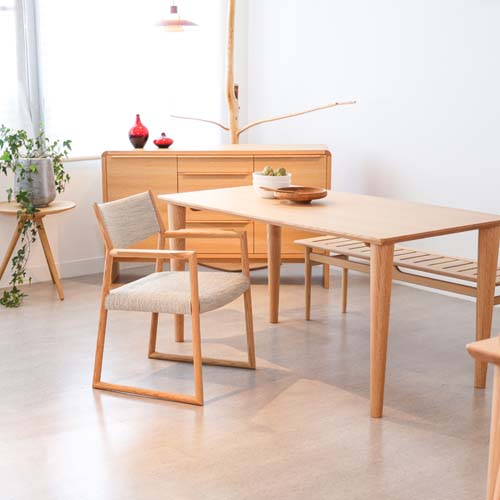飛騨家具 nissin 日進木工 Slow スロウ アームチェア 国産家具