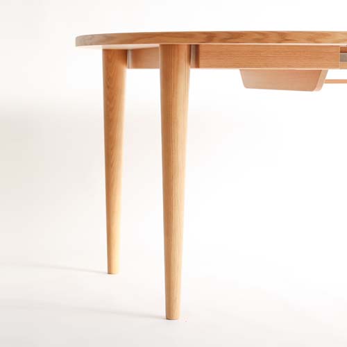 ハラです。日進木工 nissin KO-DAI テーブル ちゃぶ台 円形 ハラです