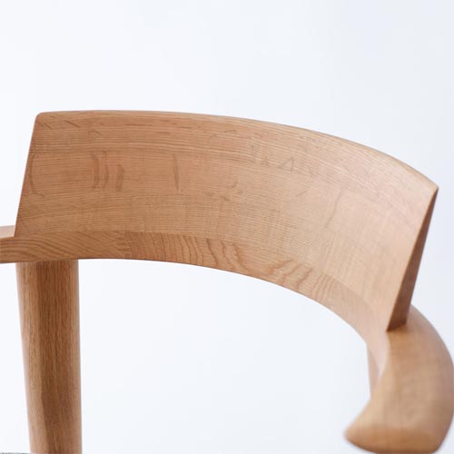 飛騨家具 nissin 日進木工 Sof ソフ セミアームチェア 張座 国産家具