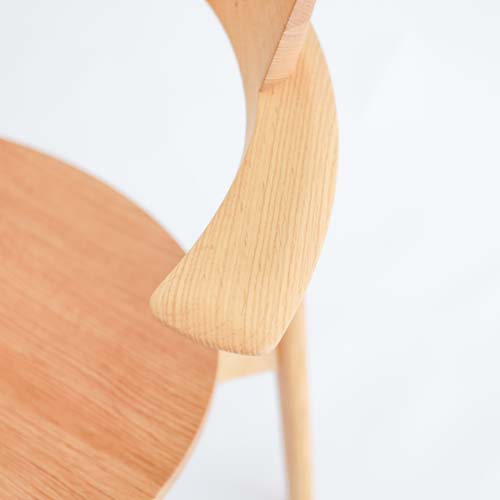 にゃり 日進木工 オーバル アームチェア にゃり様専用 日進木工 オーバル アームチェア