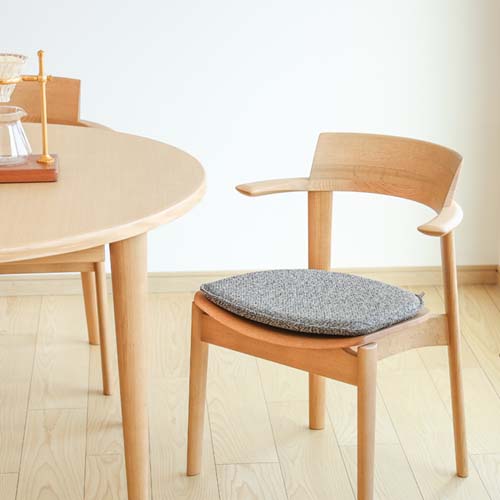 飛騨家具 nissin 日進木工 sof ソフ セミアームチェア 座 国産家具