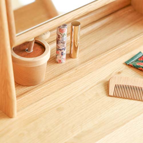飛騨家具 nissin 日進木工 toy トイ ミラー 国産クラフト 無垢 ミラー