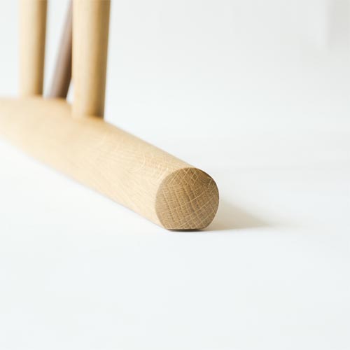 飛騨家具 nissin 日進木工 White Wood ホワイトウッド 2本脚テーブル