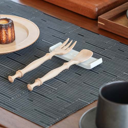 各地の名工房 osio craft オシオクラフト デザートフォーク 国産