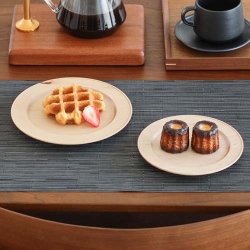 各地の名工房 osio craft オシオクラフト リム皿 国産クラフト 木製