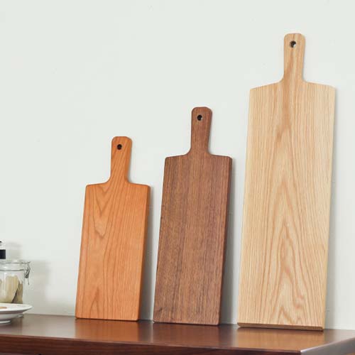 旭川クラフト Pecker 工房ペッカー カッティングボード ナロー 国産