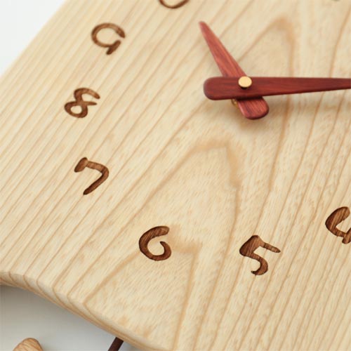 工房ペッカー　切株振り子時計 公式】Craft Pecker 工房ペッカー切り株振り子時計