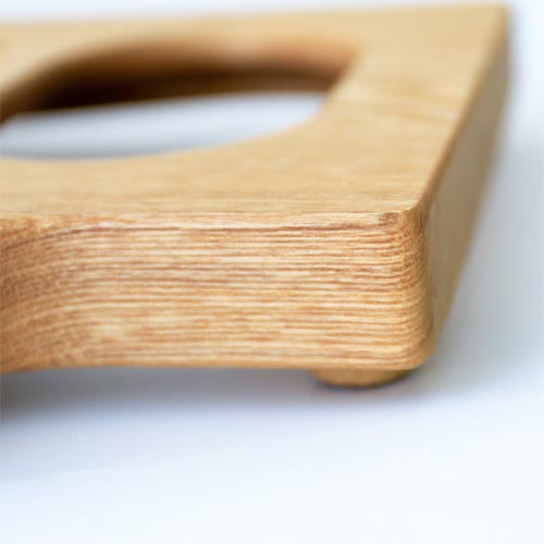 旭川クラフト Pecker 工房ペッカー F43 切株振り子時計 森のふくろう