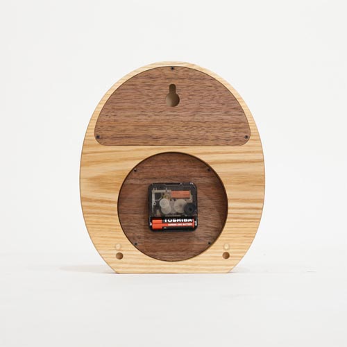 【未使用】Pecker 音楽モチーフ 掛け置き時計 日本製 木育　知育 未使用】Pecker 音楽モチーフ 掛け置き時計 日本製 木育 知育