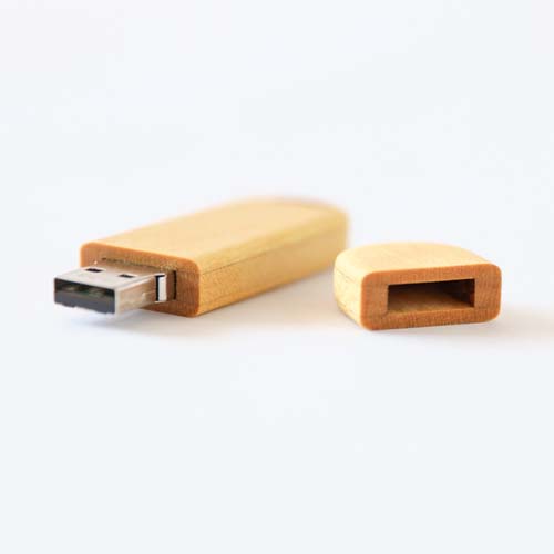 旭川クラフト Pecker 工房ペッカー マイUSBメモリ ラウンドロング 16G