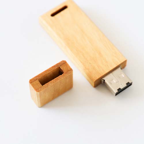 旭川クラフト Pecker 工房ペッカー マイUSBメモリ スクエアロング 16G