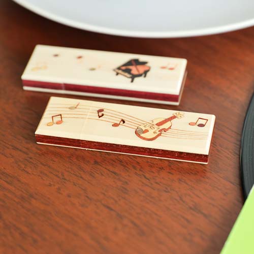 旭川クラフト Pecker 工房ペッカー マイUSBメモリ 象嵌細工 アート