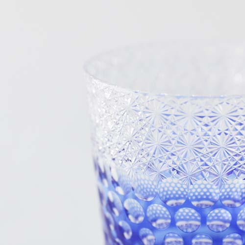 江戸切子 SAIHO 硝子工房彩鳳 Crystal クリスタル M-204