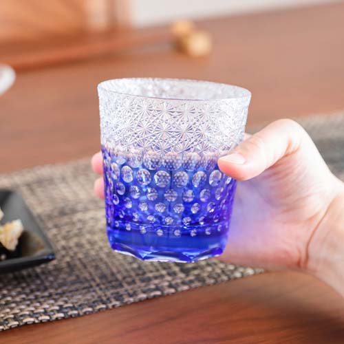 江戸切子 SAIHO 硝子工房彩鳳 Crystal クリスタル M-204