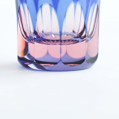 江戸切子 SAIHO 硝子工房彩鳳 M-7064 天開タンブラー 桜 伝統工芸品