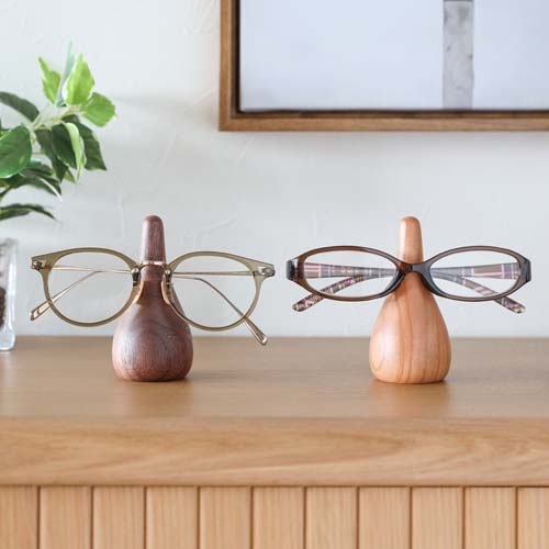 旭川クラフト SASAHARA ササハラ メガネスタンド 国産クラフト 木製
