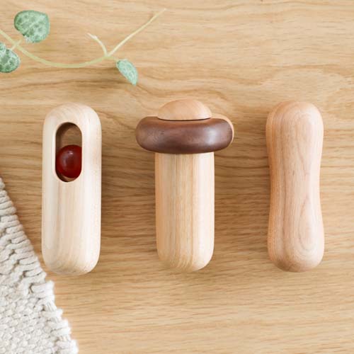 さやぴちゅきちゅきセット内容 旭川クラフト sasaki ササキ工芸 ベビーラトルセット 国産