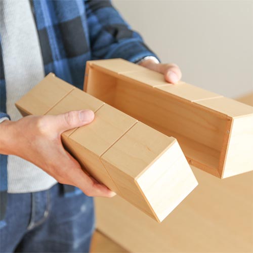 ☆ nn☆✨高級木材・欅✨木製ティッシュケース製作【MUKU】職人手作り 木製手作りティッシュボックス】木工房の職人が作ったティッシュ