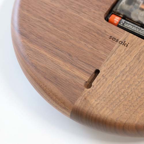 旭川クラフト sasaki ササキ工芸 Hagi ハギクロック ラウンド サークル