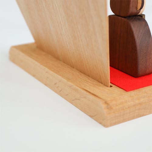 旭川クラフト sasaki ササキ工芸 Mokusei Hinaningyo 木製