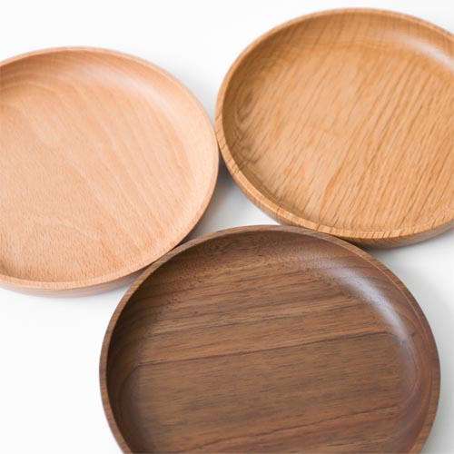 旭川クラフト sasaki ササキ工芸 マルチプレート 丸 国産クラフト 木製