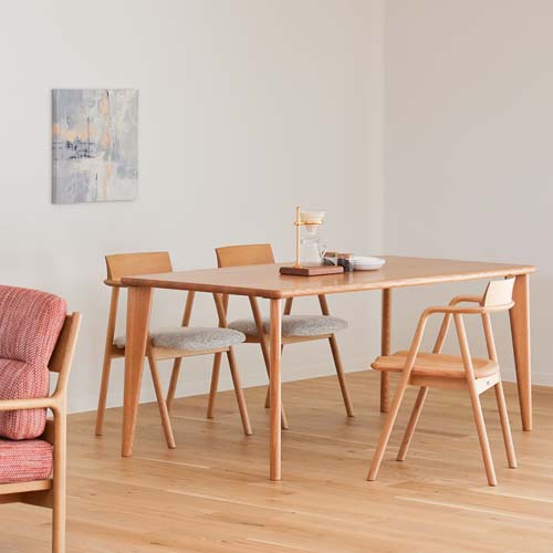 飛騨家具 shirakawa シラカワ Andre アンドレ アームチェア 張座 国産