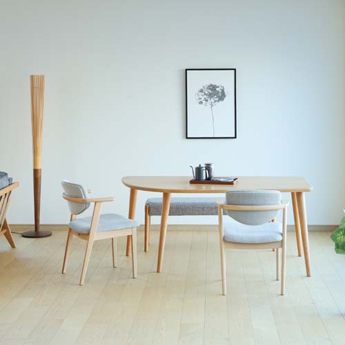 飛騨家具 shirakawa シラカワ blanco ブランコ 脚変形ロケットテーブル