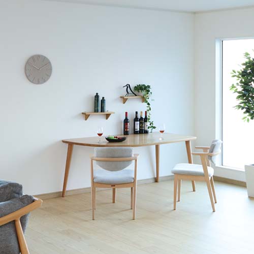 飛騨家具 shirakawa シラカワ blanco ブランコ 脚変形ロケットテーブル