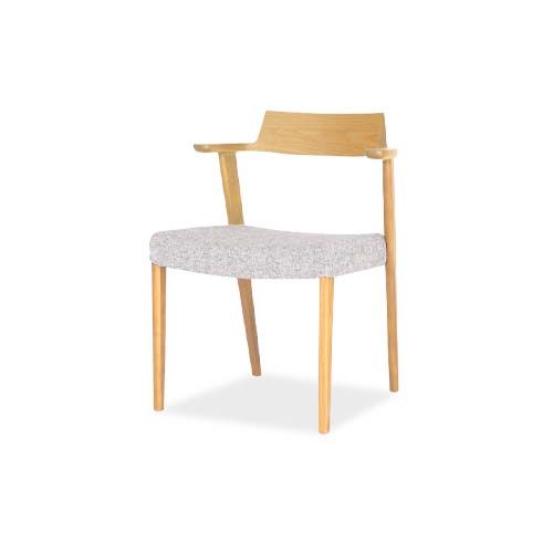 飛騨家具 shirakawa シラカワ Chardin シャルダン アームチェア 張座