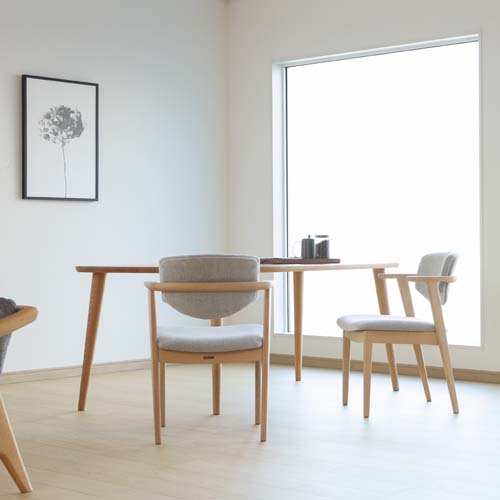 飛騨家具 shirakawa シラカワ CIMEON シメオン アームチェア 国産家具