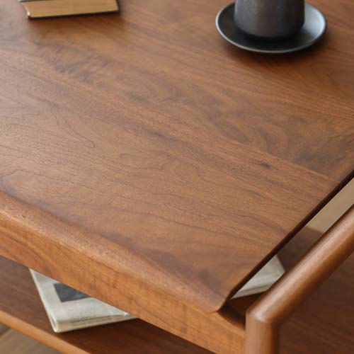 飛騨家具 shirakawa シラカワ リビングテーブル スリム 国産家具 無垢