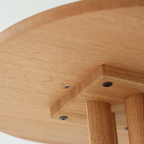 飛騨 大日家具 天然木楢無垢材 オーク無垢材 ローテーブル 飛騨 大日