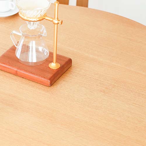 飛騨家具 shirakawa シラカワ ネオテーブル ひょうたん形 2本脚 国産