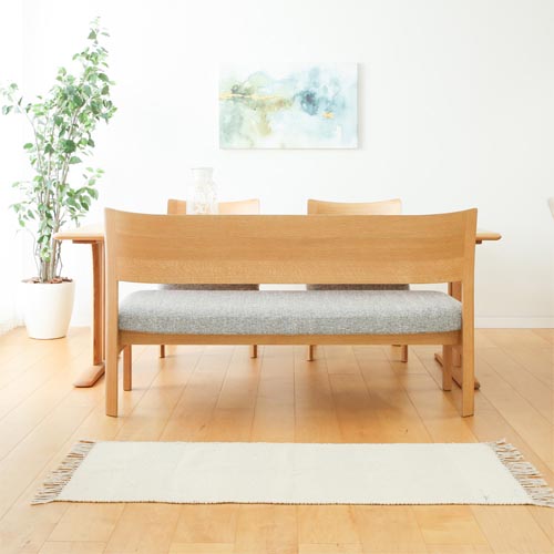 飛騨家具 shirakawa シラカワ New Rapt ニューラプト ベンチ 国産家具