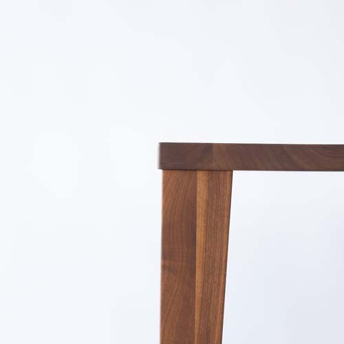 飛騨家具 shirakawa シラカワ プラッツテーブル 四角形 テーパー脚