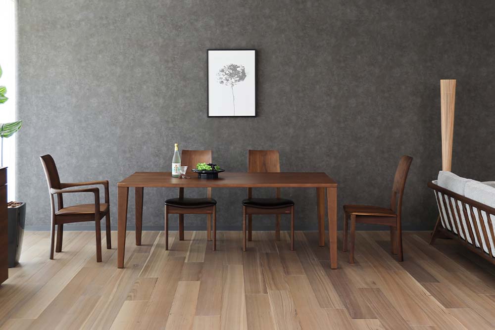 送料込み！完成品の収納力抜群の木製テーブル （⚠️ジャンク品） PLATZ Table,四角形 テーパー脚 | 【公式】飛騨の家具『株式会社シラカワ』
