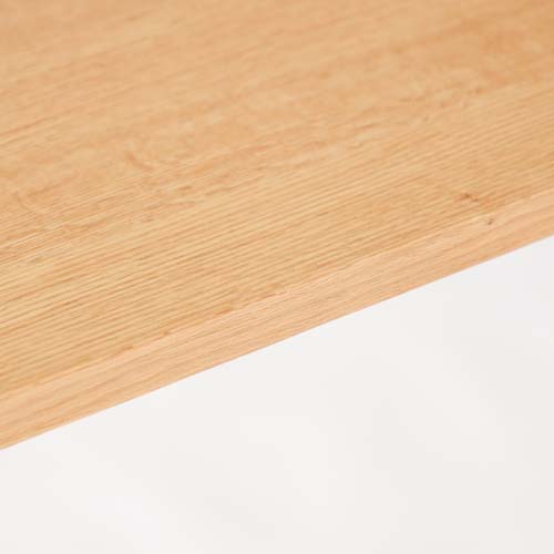 飛騨家具 shirakawa シラカワ プラッツテーブル 半円形 スリット脚