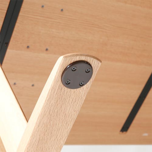 飛騨家具 shirakawa シラカワ Rapt ラプト ダイニングテーブル 2本脚