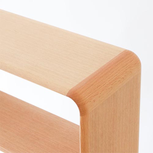 飛騨家具 shirakawa シラカワ Rapt ラプト シェルフ 国産家具 無垢