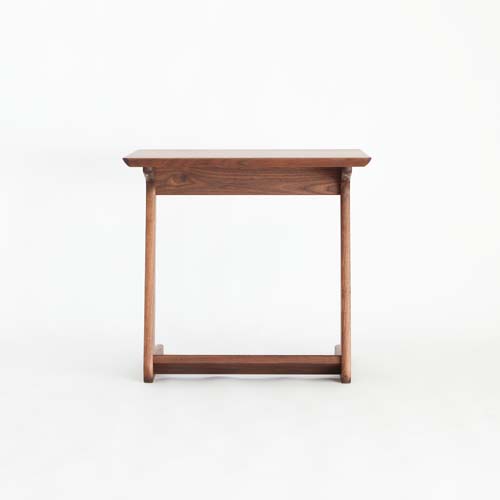 飛騨家具 shirakawa シラカワ サイドテーブル ワイド 国産家具 無垢