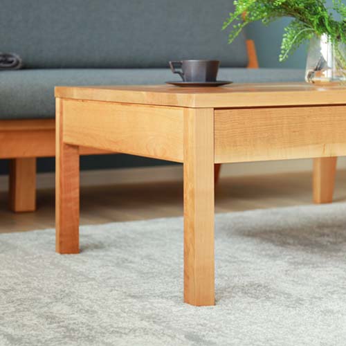 静岡家具 SUGIMOTO 杉本家具 チェリーブロッサム センターテーブル 120