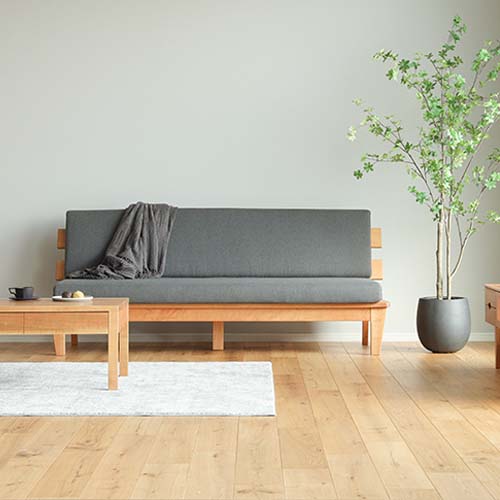 静岡家具 SUGIMOTO 杉本家具 チェリーブロッサム ソファ 国産家具 無垢