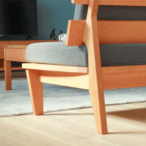 静岡家具 SUGIMOTO 杉本家具 チェリーブロッサム ソファ 国産家具 無垢