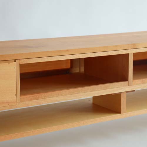 Cherry 木製テレビボード ブラウン Cherry 木製テレビボード ブラウン Cherry 木製テレビボード ブラウン