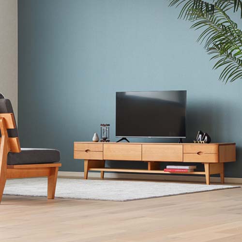 静岡家具 SUGIMOTO 杉本家具 チェリーブロッサム TVボード 国産