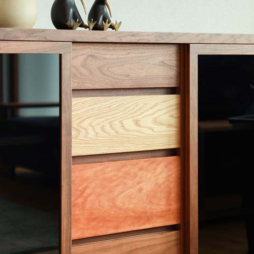 静岡家具 SUGIMOTO 杉本家具 シンシア サイドボード 120 国産家具 無垢