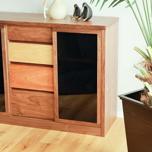 静岡家具 SUGIMOTO 杉本家具 シンシア サイドボード 120 国産家具 無垢