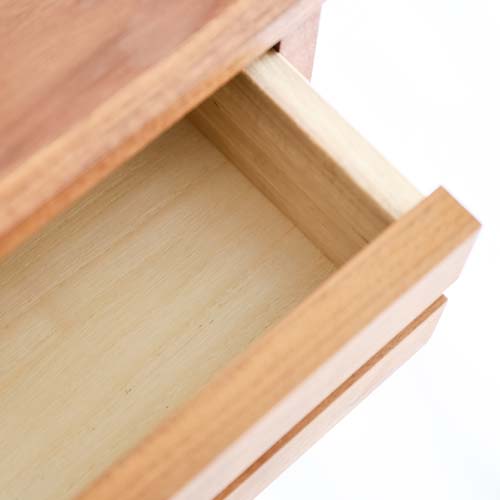 浜本工芸 楢無垢材FAX台 　電話台/リビングボード/サイドボード 1100ファックス台B正面-400x267.jpg