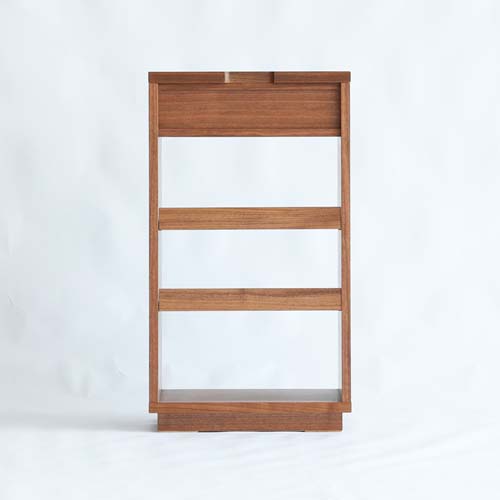 浜本工芸 楢無垢材FAX台 　電話台/リビングボード/サイドボード 1100-faxc.jpg